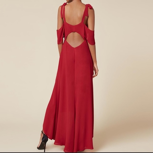 REFORMATION - Bennett dress in Pointsetta, 4 - Picture 9 of 11